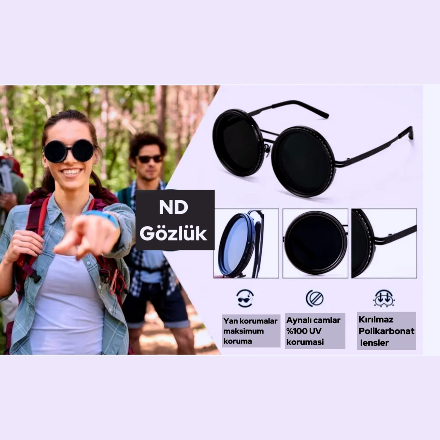 Aura Glasses - Işığa Uyum Sağlayan Gözlük
